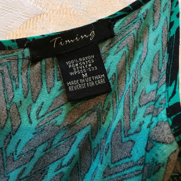 Aztec Print Romper - Picture 3 of 3